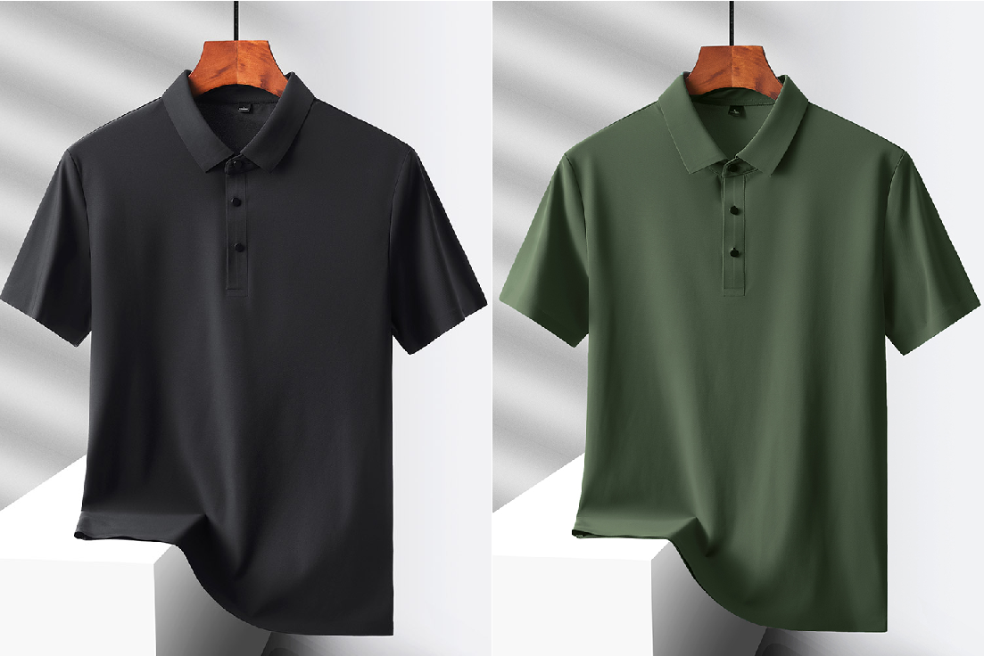 KIT 2 CAMISAS POLO CONFORT = R$ 288,88