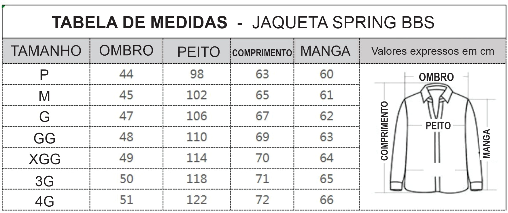JAQUETA SPRING BBS
