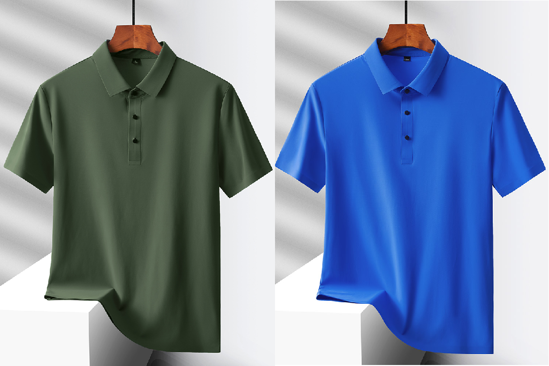 KIT 2 CAMISAS POLO CONFORT = R$ 288,88