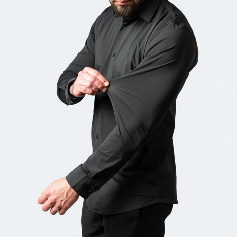 KIT: CAMISA CONFORT ELEGANCE + CAMISA JEANS CASUAL (BRINDE)