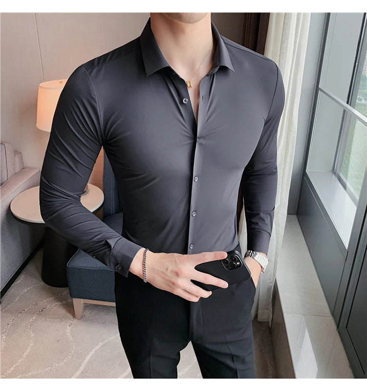 CAMISA CONFORT EXTREME - SUPER SLIM ML