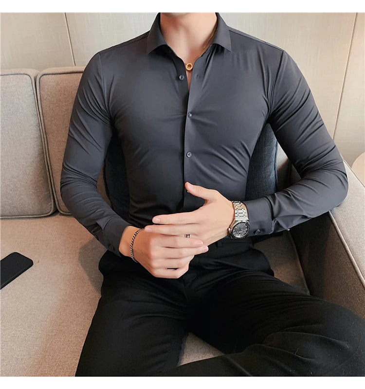 CAMISA CONFORT EXTREME - SUPER SLIM ML