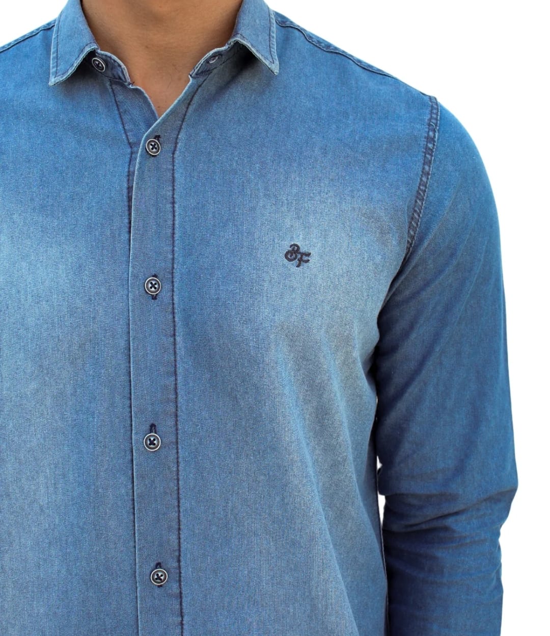 KIT: CAMISA CONFORT ELEGANCE + CAMISA JEANS CASUAL (BRINDE)